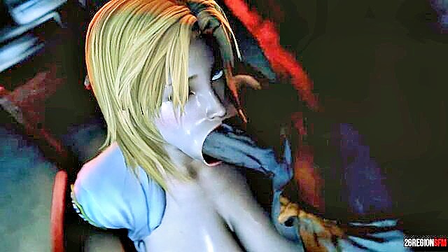 hot 3d milf gets rough monster cock anal training pornvideos : Men