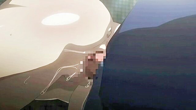 hentai, big ass, big tits - busty milf in fetish threesome with saimin and blowjobs porn hd xxx