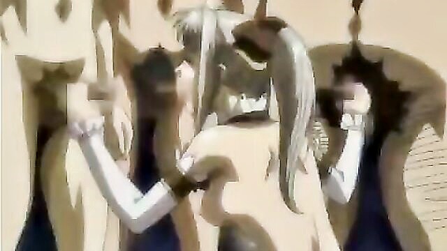 Princess - sultry spanish princess engages in wild anal action in a gangbang