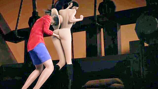 hentai video luffy x robin   nsfw sex scene : Rosema2012