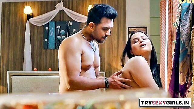 Indian BBW receives a sensual massage leading to steamy sex in Teekhi Chhatni Part 2.