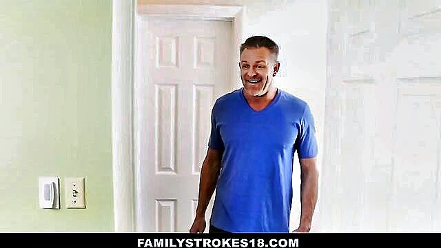 Step-daughter Joseline-Kelly enjoys a wild romp with her step-dad in their private bedroom, exploring intense positions and facial delights. Free porn.