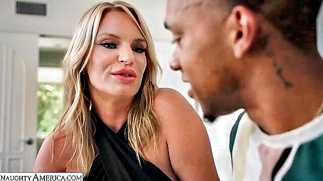 Rachael Cavalli - blonde bombshell rachael cavalli in steamy threesome with hot milf
