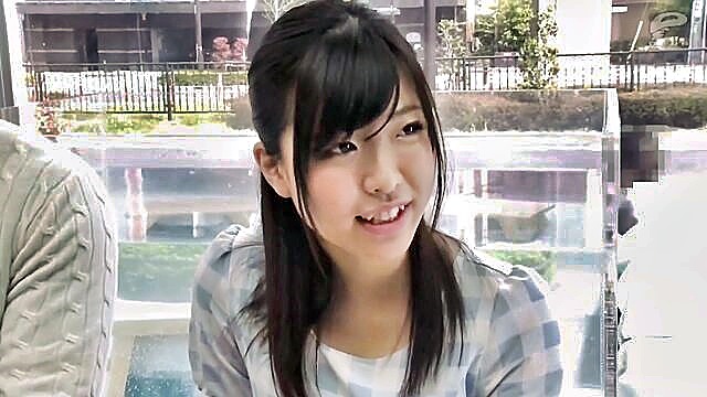 creampie, squirt, japanese - first couple films xxx movie featuring a daring college girl on mirror