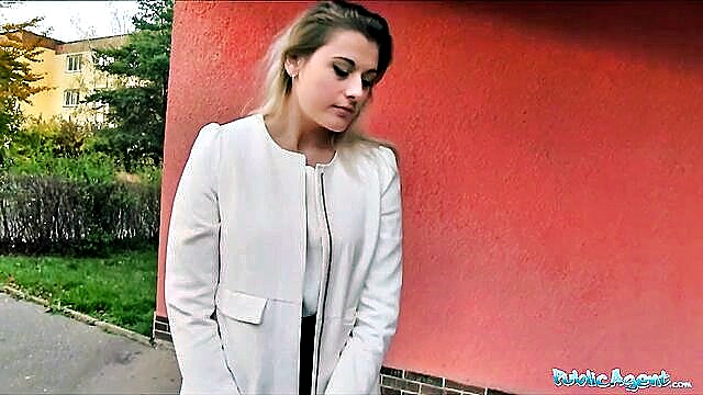 sexy teacher agnes whites car encounter on xxx website : Public Agent