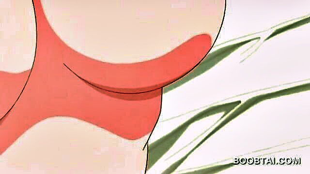 animation, anime, cartoon - anime babe delicately sucks and tit fucks a huge shaft in hot animation