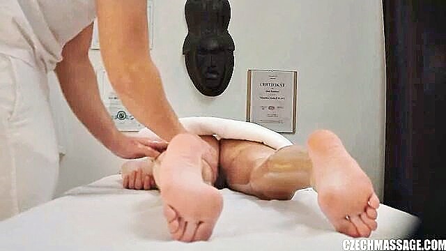 Consuela - sensual massage turns into steamy sex with a horny masseur