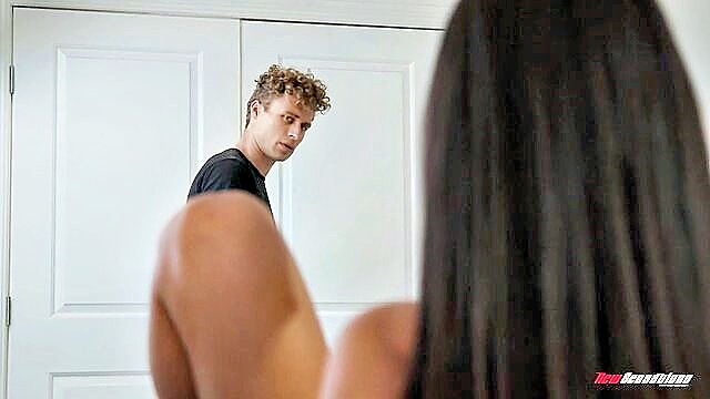 Eliza Ibarra - stepsister eliza ibarra gets creampied by stepbro in hd