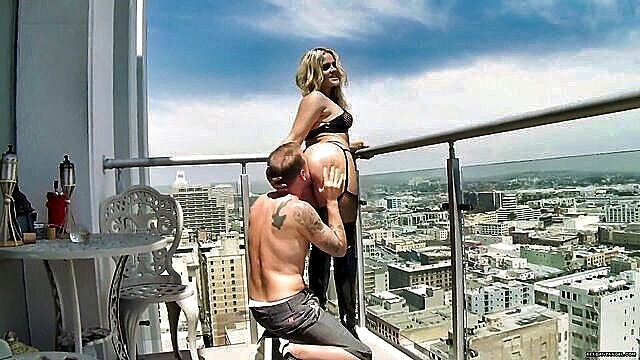 Sensual scene featuring Alexis Texas in outdoor setting, showcasing her stunning assets and engaging in explicit action. XXX you.
