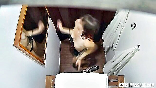 spy cam, hot cam, masseur - sizzling amateur gets pleasured by masseur in hidden cam video on porncom
