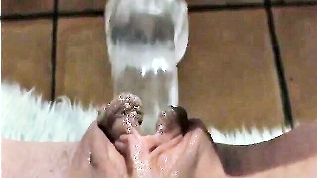 intimate self pleasure video with a close up of a girl using a dildo on herself : chaoticmadam