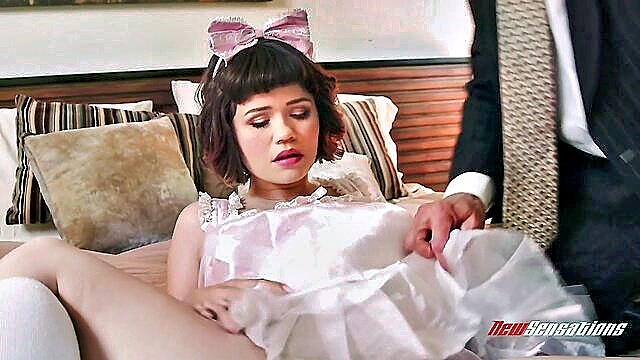 Yhivi, Tommy Gunn - petite sex doll yhivi enjoys hardcore action with daddy xxxvideoscom