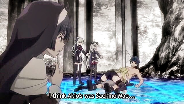 ass, mature, blonde - ecchi hentai uncensored   trinity seven full hd xxx video