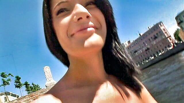 Milla Yul - hot brunette milla yul in steamy double penetration action   efukt