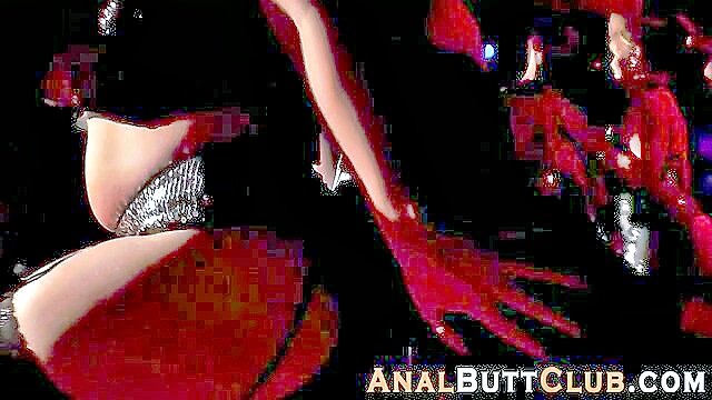 In this steamy video, the stunning Jessie Volt and her partner indulge in intense anal and ass fingering, while indulging in lesbian sex.