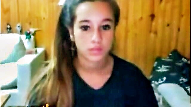 big ass, webcam, omegle - omegle user flaunts her perfect ass in xxx hd porn video