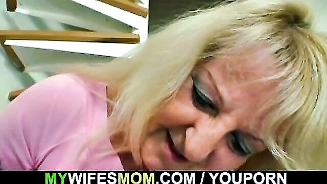 milf granny gets down and dirty with a big cock : eda_lesch