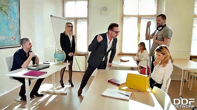 Tiffany Tatum - coeds orgy professors help Pornworld Hardcore