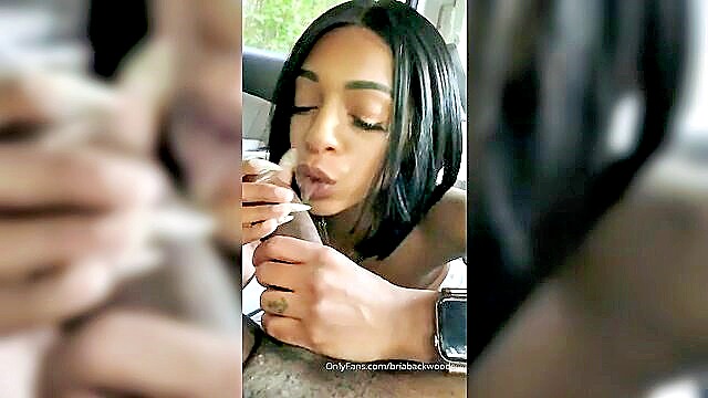 In this amateur sex video, a girl eagerly gives a slow blowjob, promising a great experience.