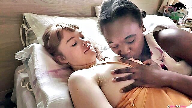 hungry, women tits, sex ass - ebony and blonde beauties indulge in lustful desires
