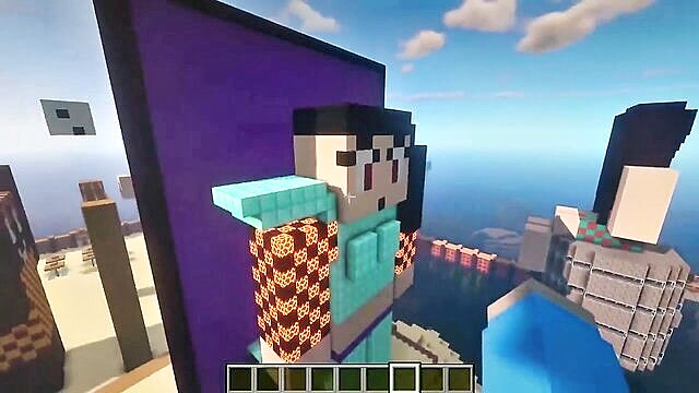 Xxx, Kink - giantess minecraft porn with hot fucking action and cartoon sex caroline21