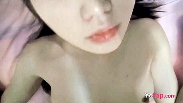 blowjob, creampie, girl - japanese teen moans in pleasure during intense missionary sex