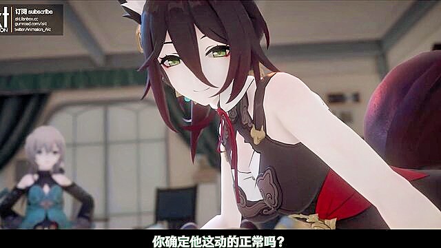 hentai 3d, hentai, toy - sexy 3d cowgirl action with toys in hentai video