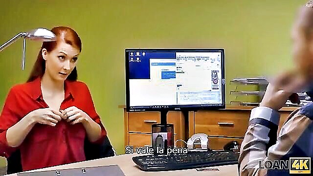 red haired milf trades sex for loan from amateur porn site porncom : schumm_gretchen