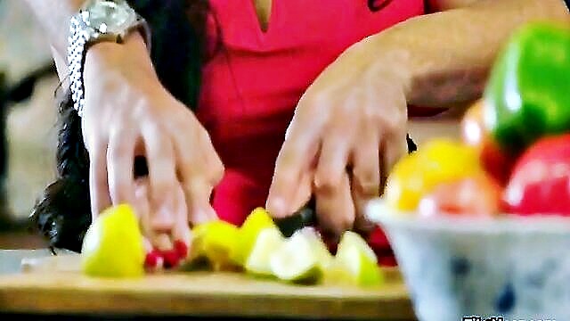 Steamy preview of Indian web series featuring a hot girl in roleplay with her neighbor, leading to explicit actions.