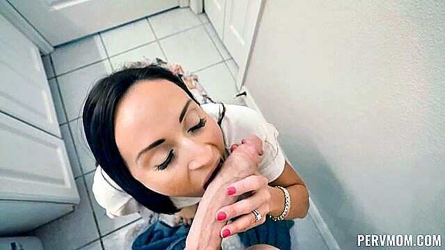 HD video preview of Alyssia Verra, a stunning stepmom, enjoying a passionate anal encounter with her eager stepson.