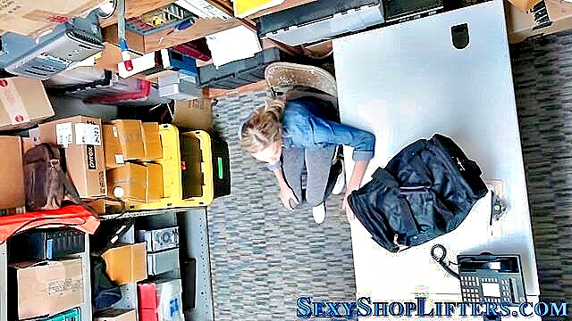 young shoplifter caught and given a hardcore warning by cops : melianap23