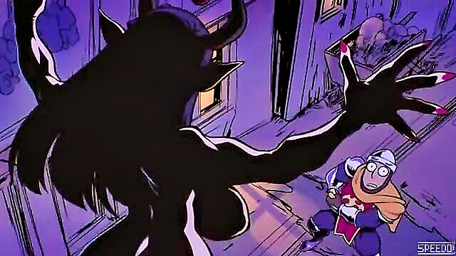 animated, cartoon, succubus - kinky milf succubus gets animated in hot sex scene