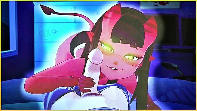 3d animation, cute girl, 3d sex - 3d animation of a seductive girls magical encounter for sex
