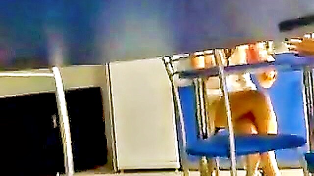 In this amateur video, an upskirt view is captured as the camera goes under a table. Witness the thrilling encounter. Ww xxx.